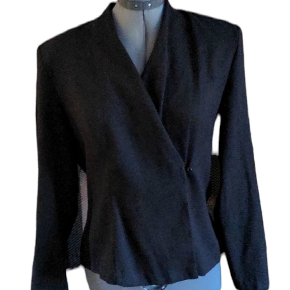 ‎Ali Miles black vintage jacket